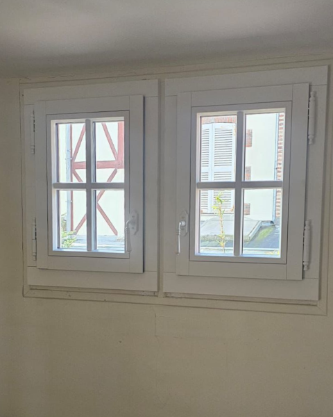 Installation de fenêtres Bois Bieber à Houlgate 1